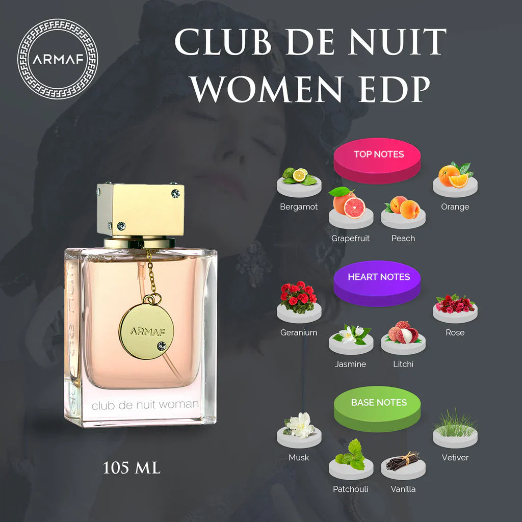 Armaf Club De Nuit Woman Extrait de Parfum 70 ML Mujer