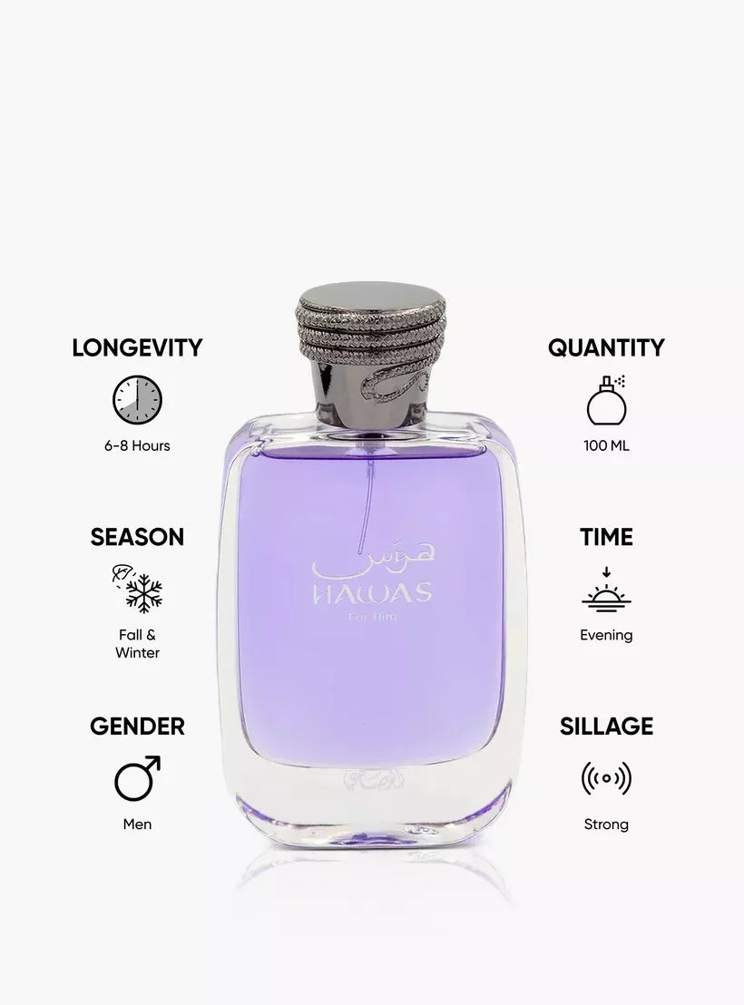 Rasasi Hawas For Him EDP 100 ML Hombre