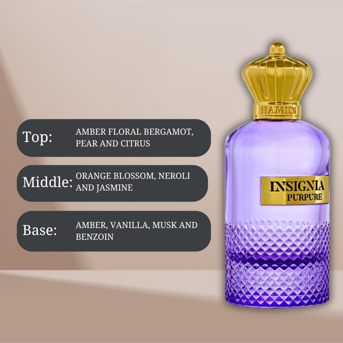 Hamidi insignia Purple by Armaf EDP 100ml Unisex